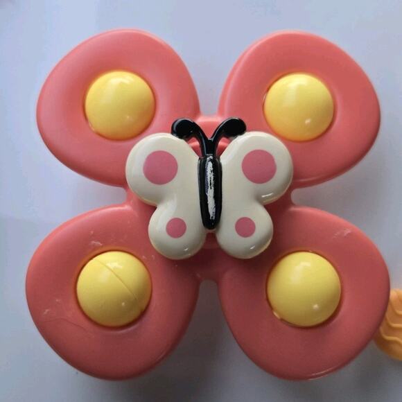 Infant toys Lot of 5 Rattle, Lovey, Spinner and more - Picture 6 of 7